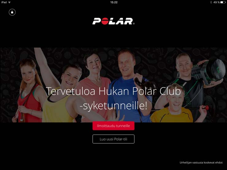 Polar Club -sykeharjoittelu | Liikuntakeskus Hukka, Oulu